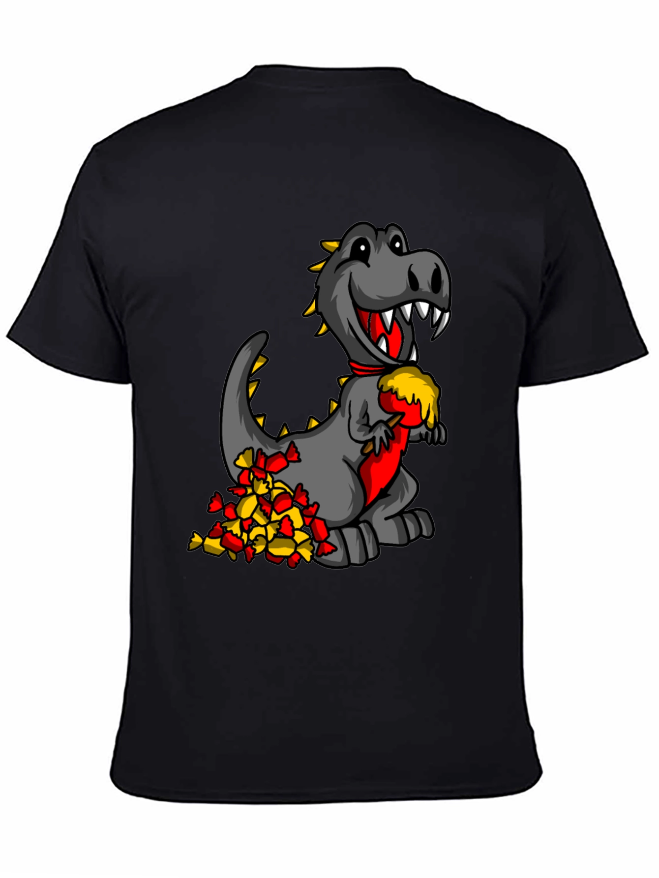 Dino Candy T-Shirt - Funny Cartoon Dinosaur