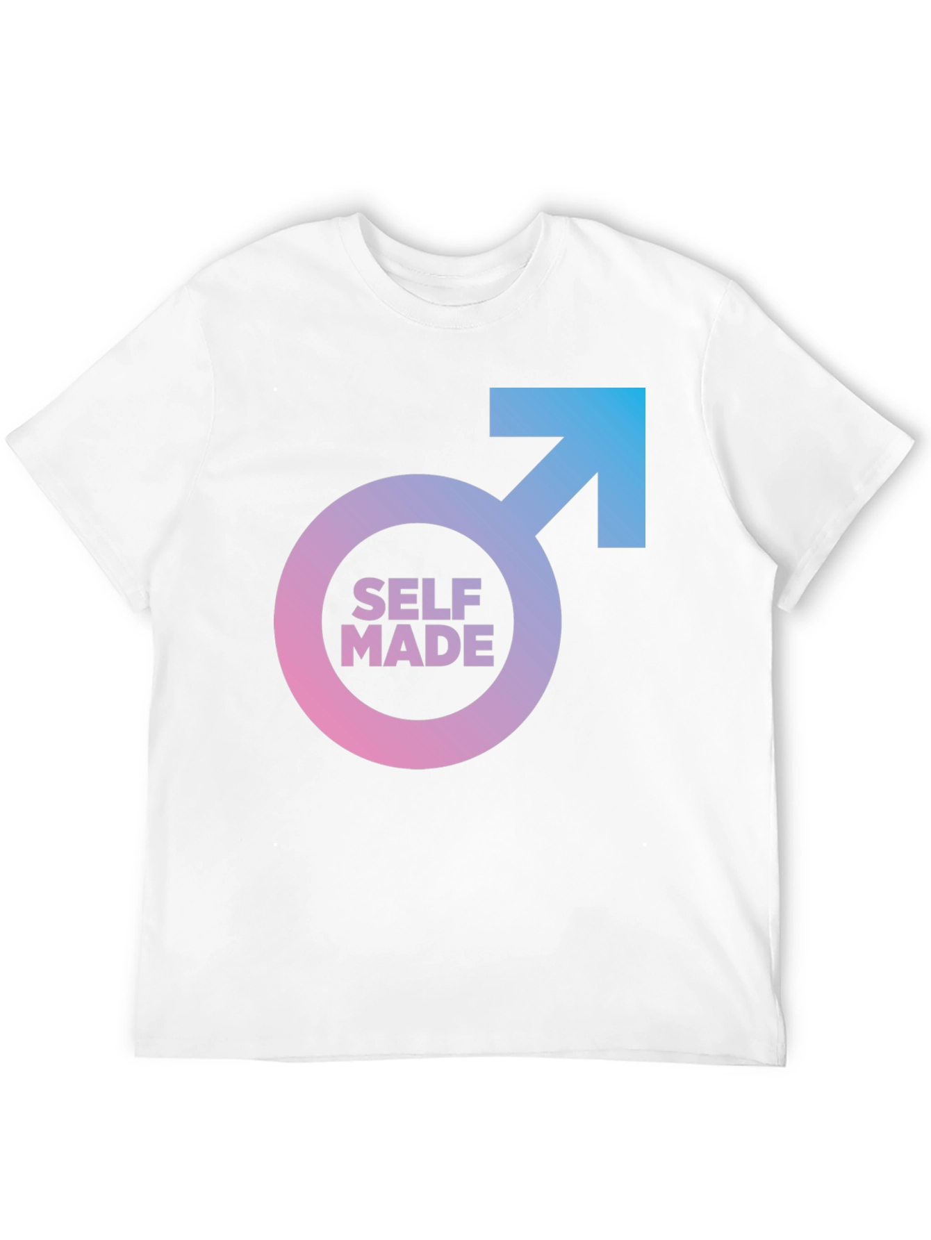 Self Made Graphic Tee - Black Casual T-Shirt