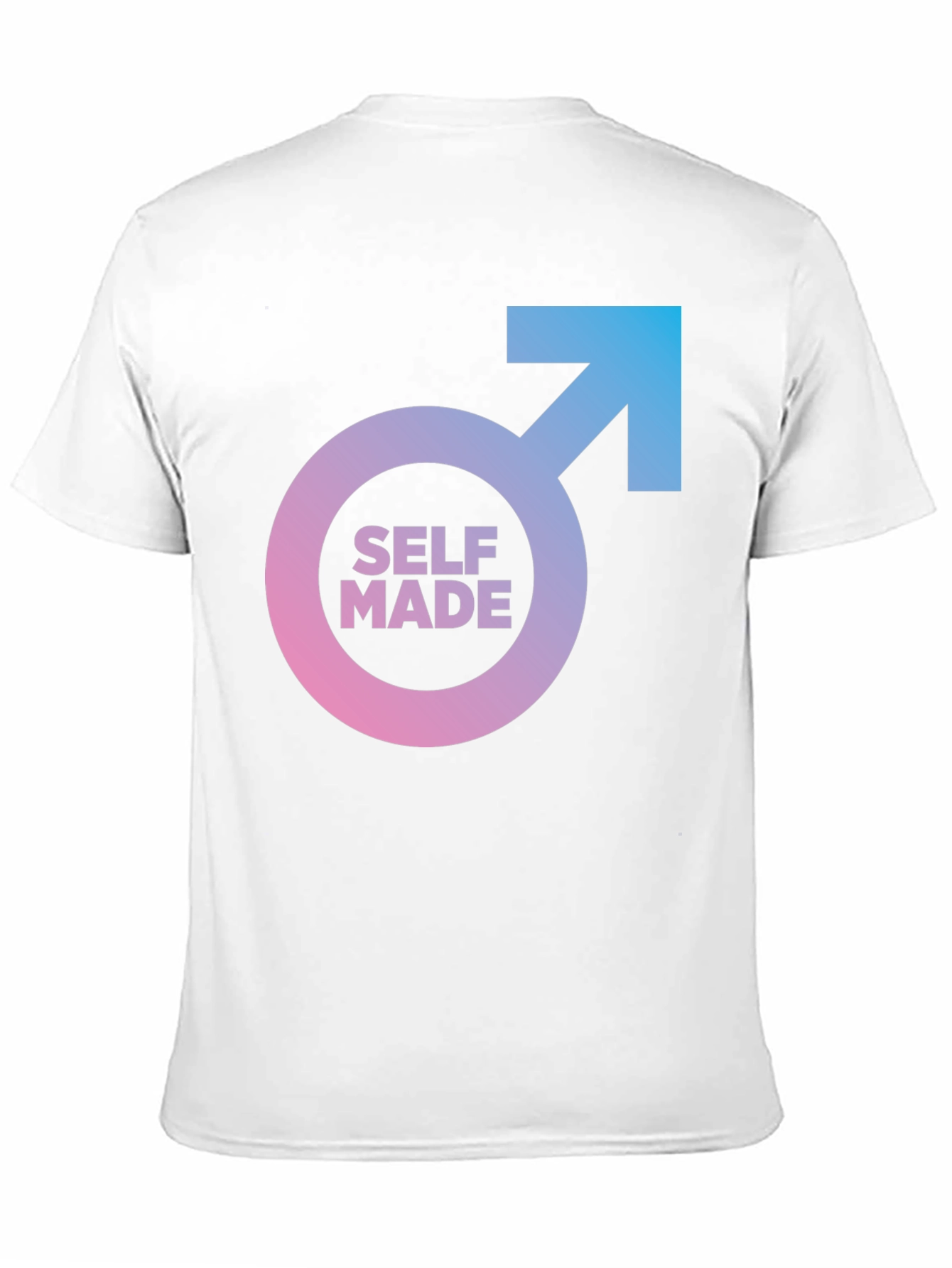 Self Made Graphic Tee - Black Casual T-Shirt