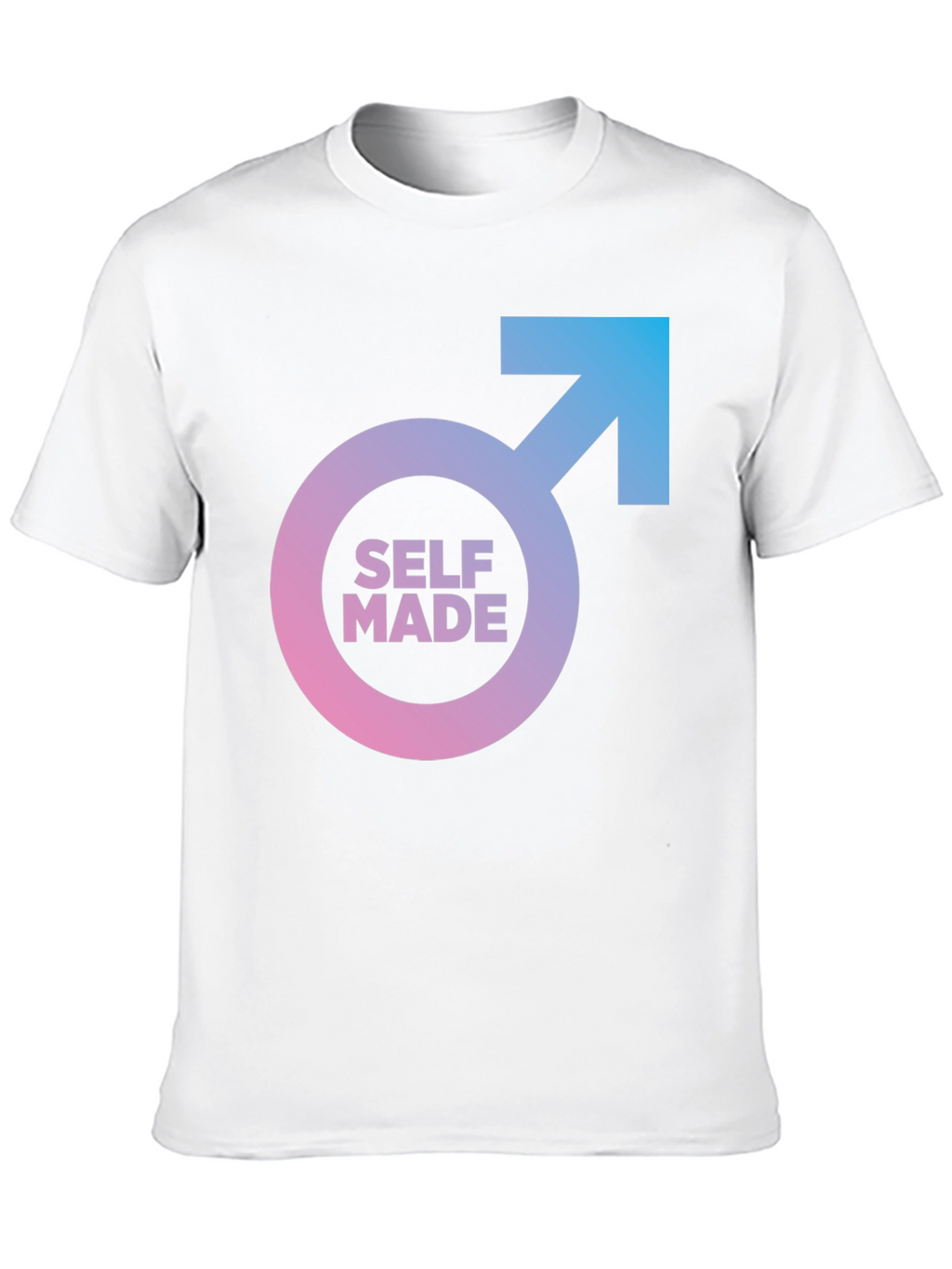 Self Made Graphic Tee - Black Casual T-Shirt