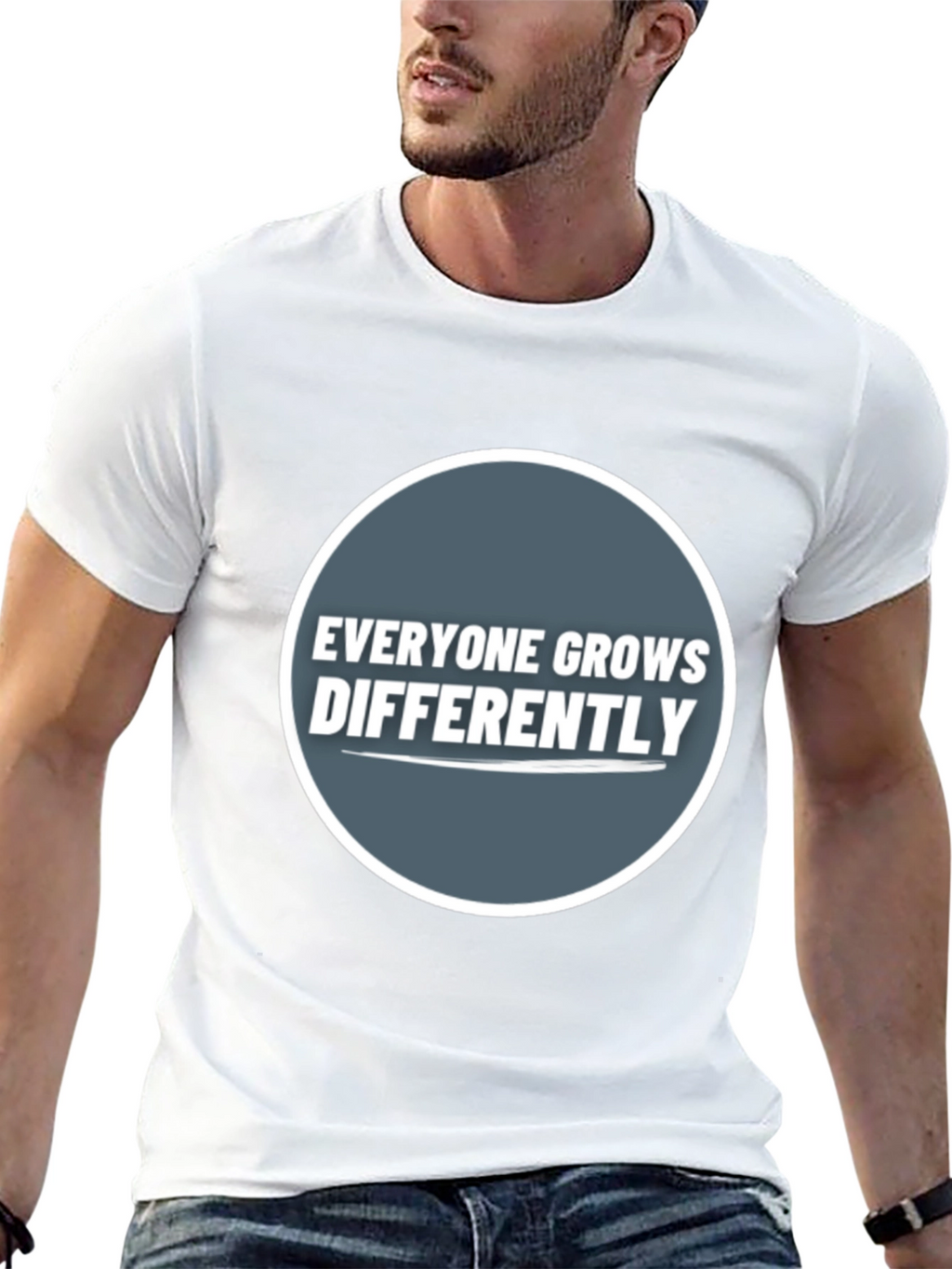 Everyone Grows Differently Graphic Tee