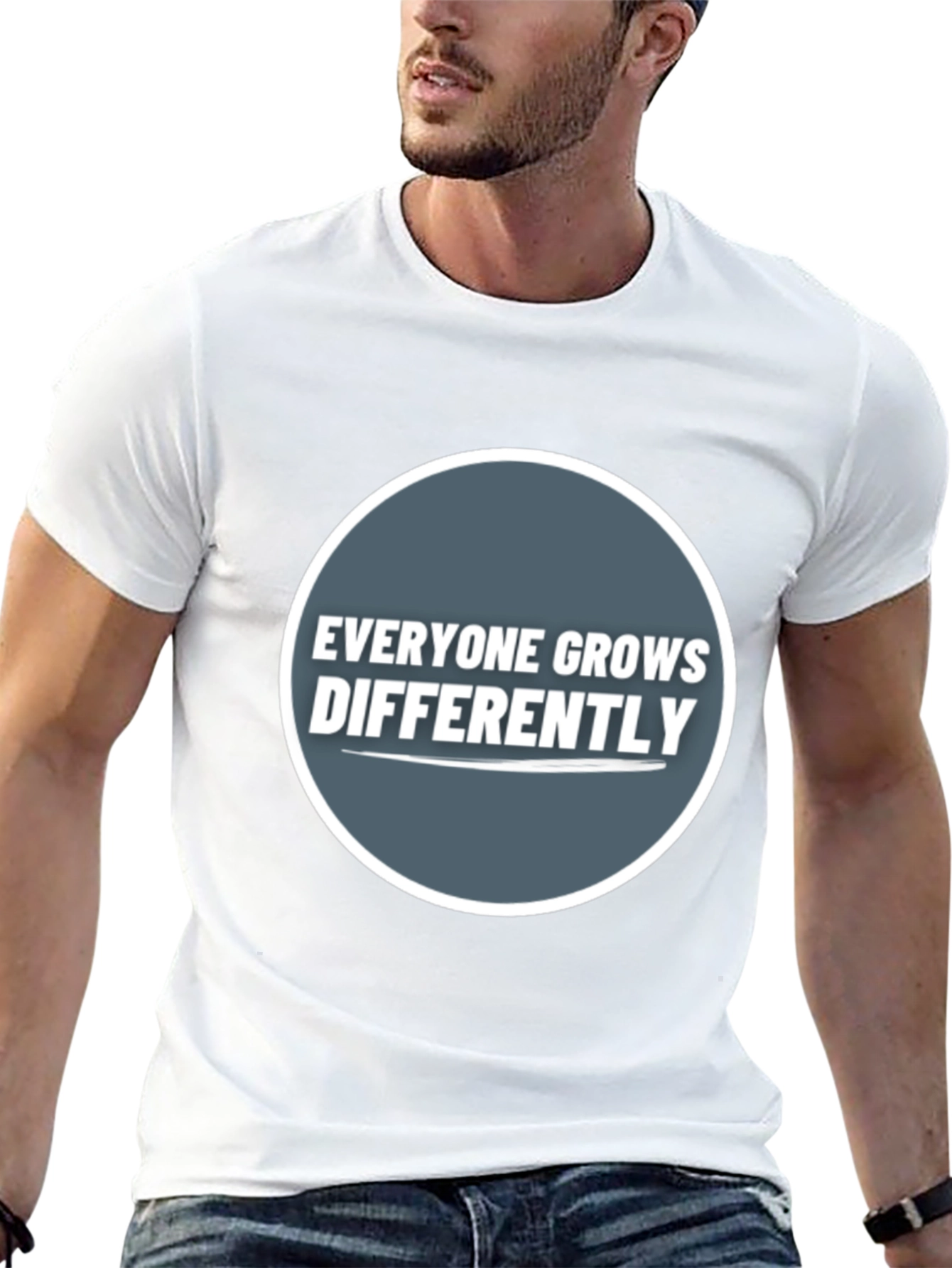 Everyone Grows Differently Graphic Tee