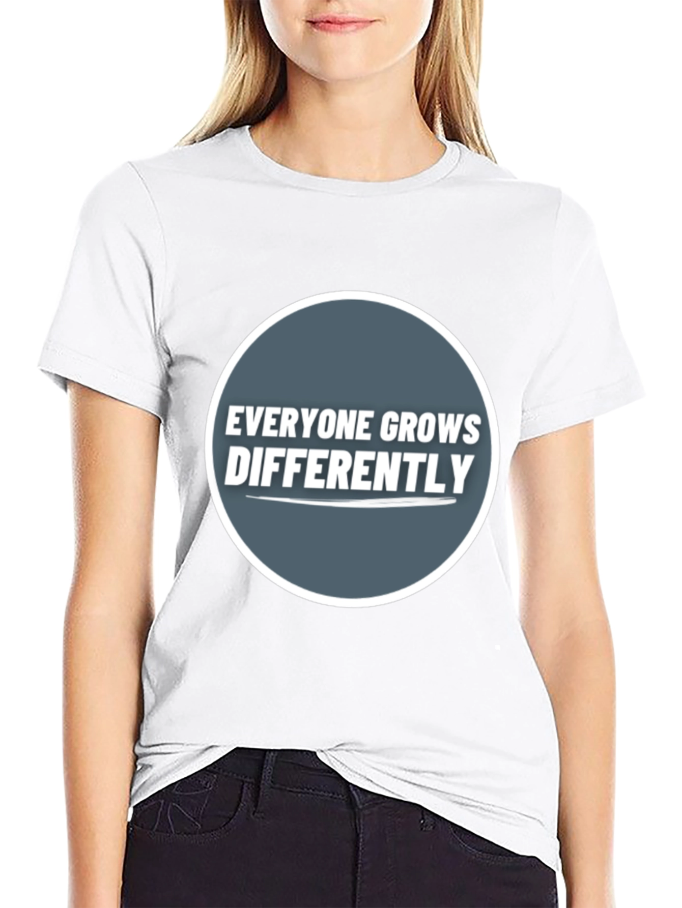 Everyone Grows Differently Graphic Tee