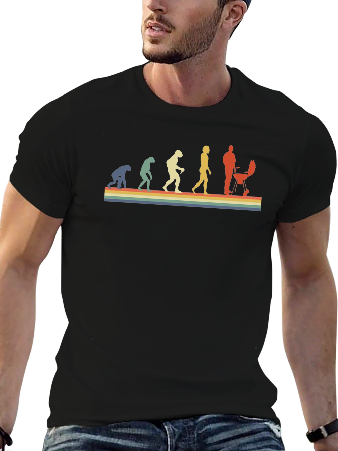 BBQ Evolution T-Shirt - Grill Master Tee