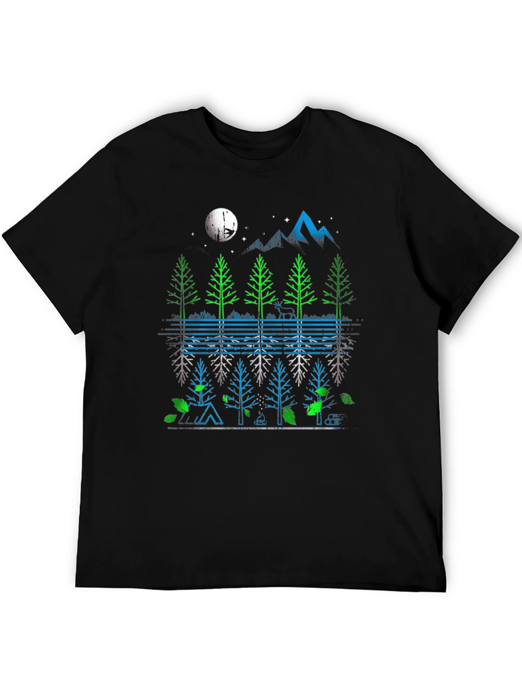 Nature Reflection Graphic T-Shirt