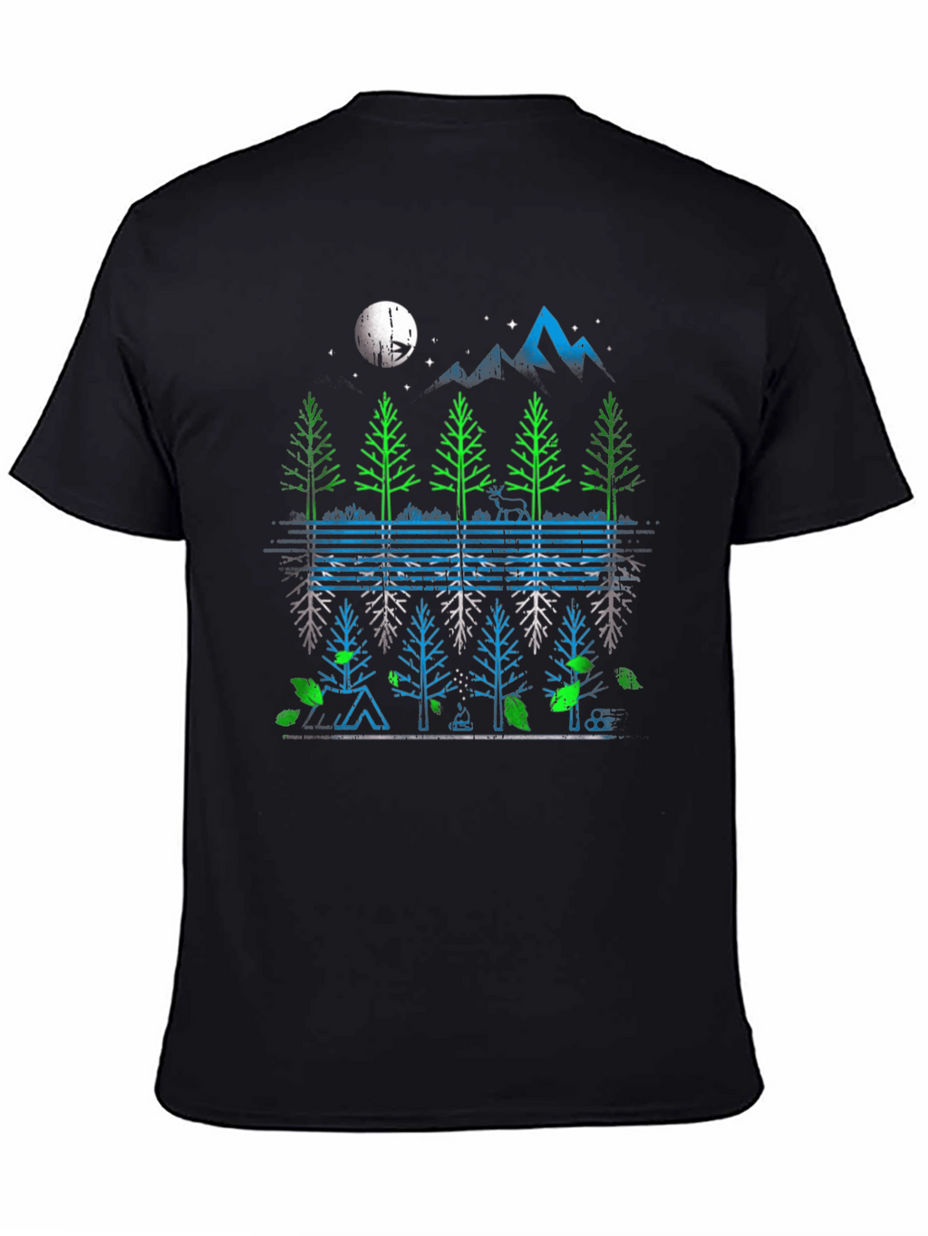 Nature Reflection Graphic T-Shirt