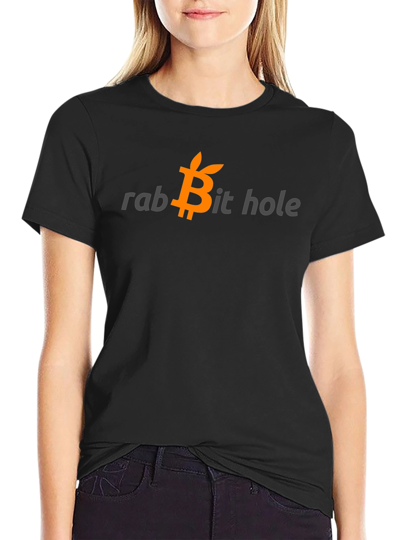 Rabbit Hole Bitcoin T-Shirt - Crypto Tee