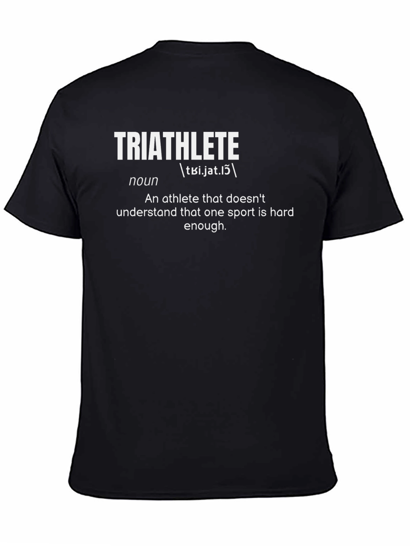 Triathlete Definition Graphic T-Shirt