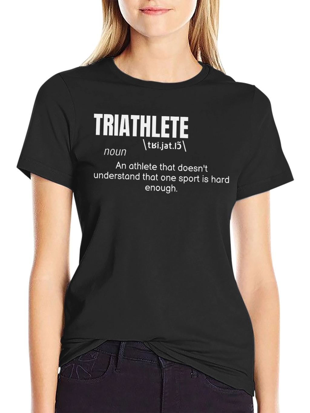 Triathlete Definition Graphic T-Shirt