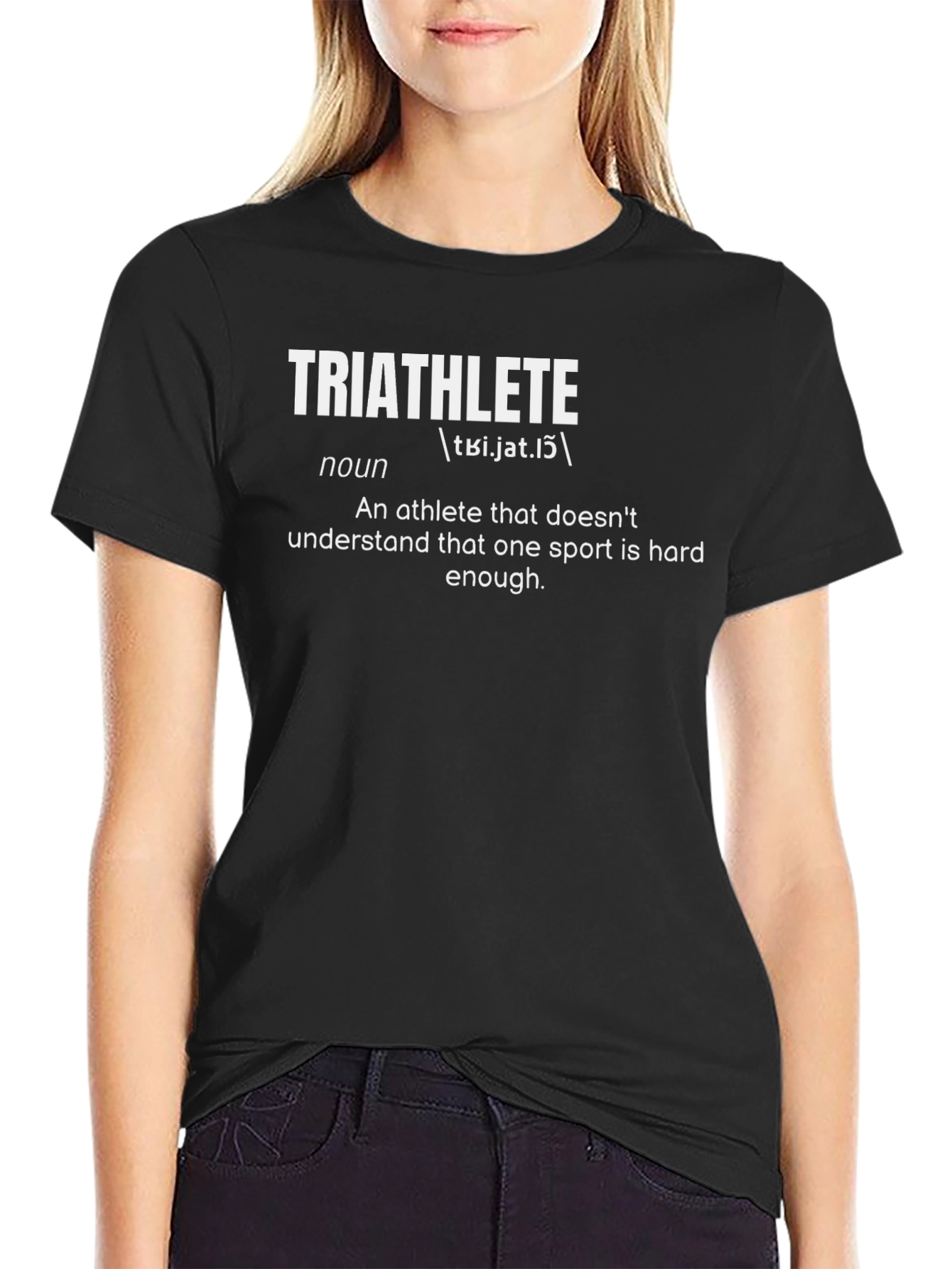 Triathlete Definition Graphic T-Shirt