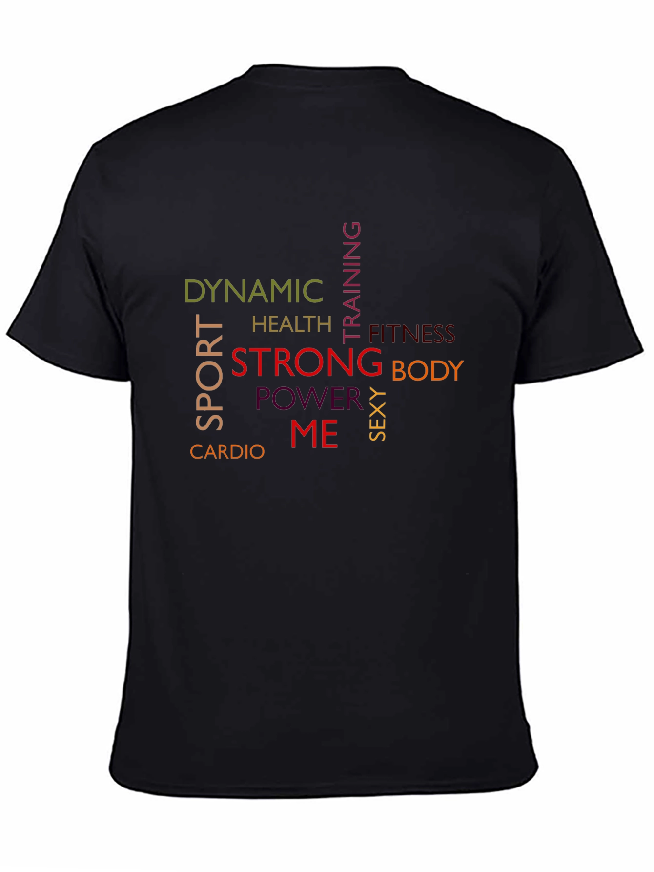 Mens Workout Graphic T-Shirt - Dynamic Fitness Design