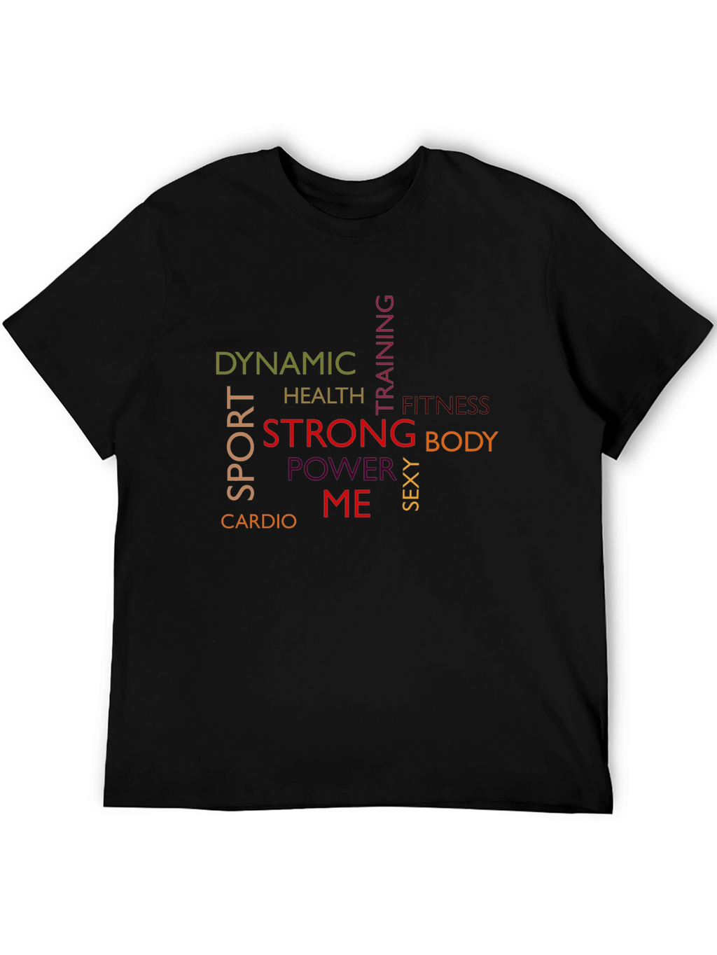 Mens Workout Graphic T-Shirt - Dynamic Fitness Design