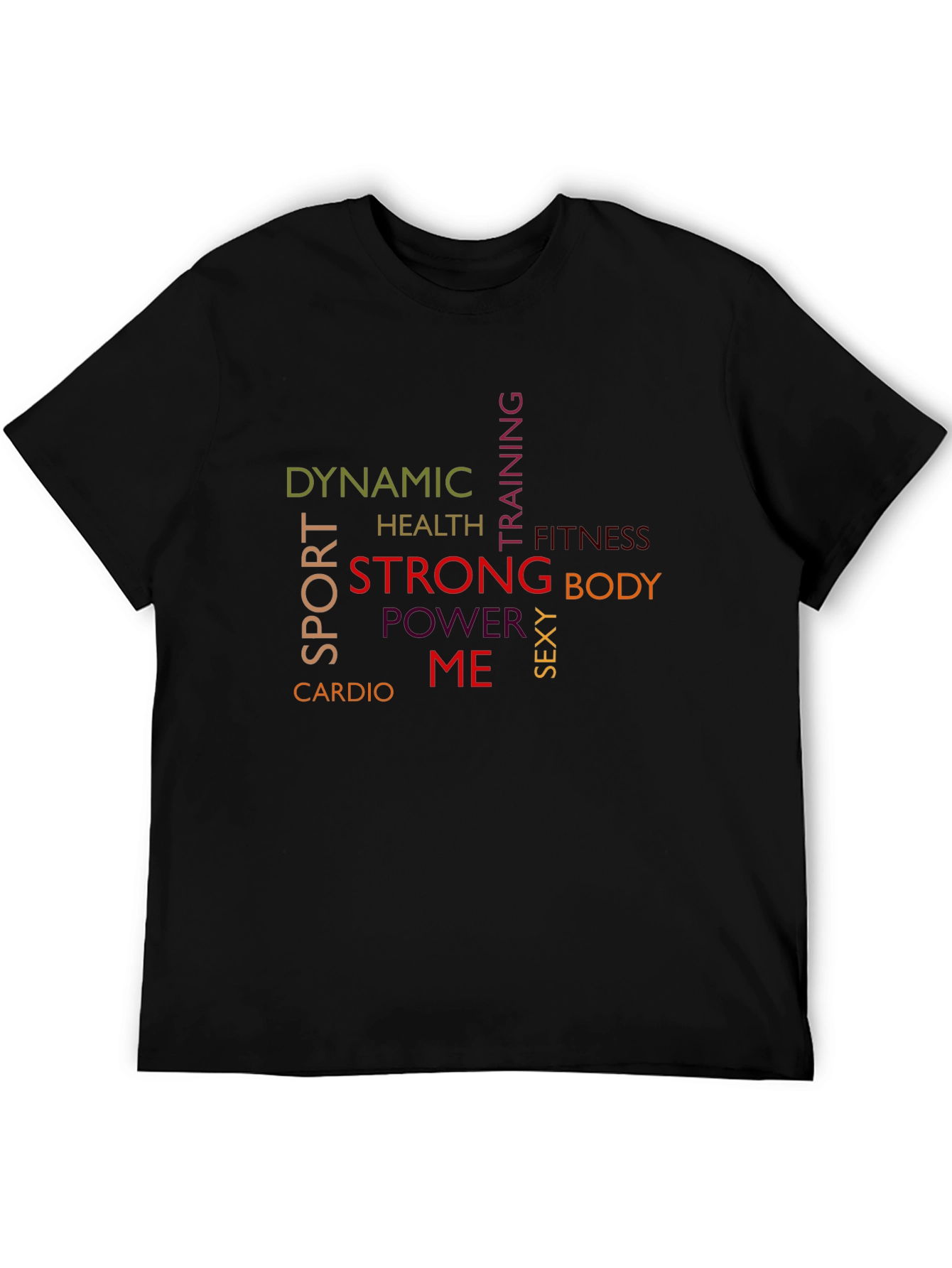 Mens Workout Graphic T-Shirt - Dynamic Fitness Design