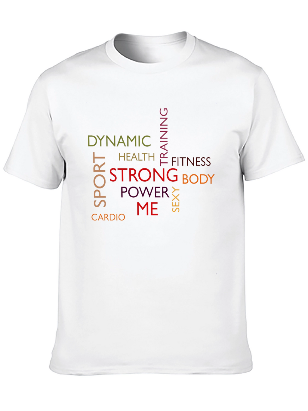 Mens Workout Graphic T-Shirt - Dynamic Fitness Design