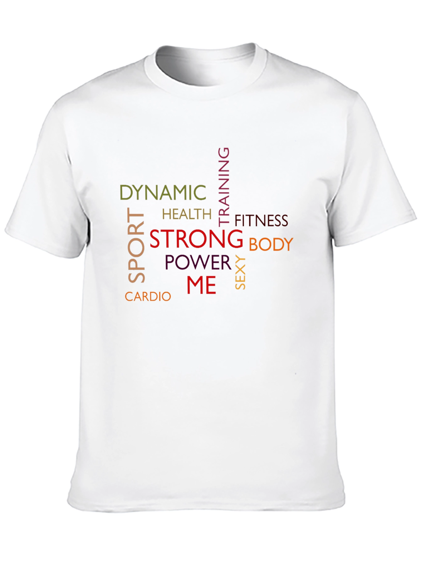 Mens Workout Graphic T-Shirt - Dynamic Fitness Design