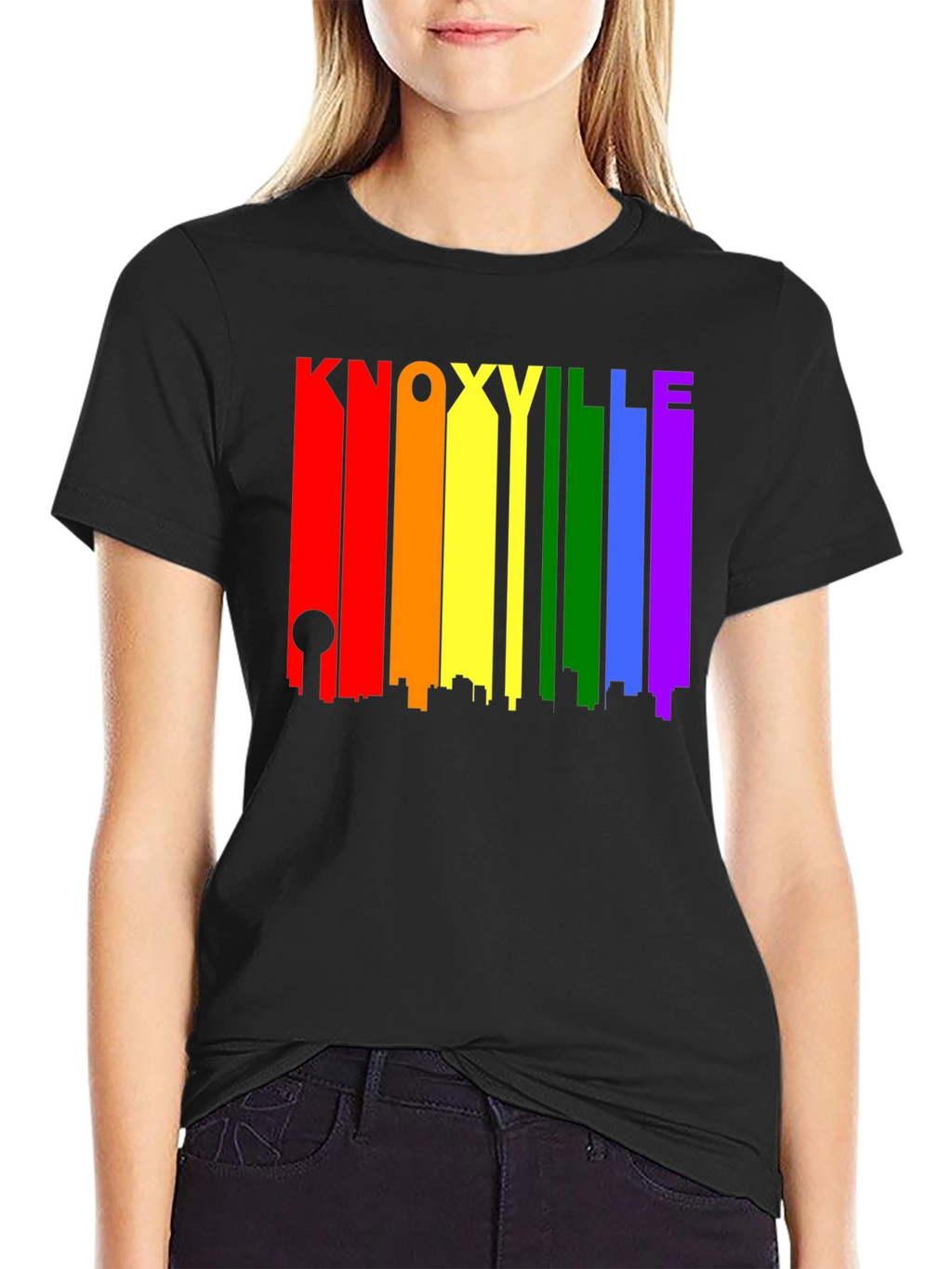 Knoxville Pride Skyline Graphic Tee