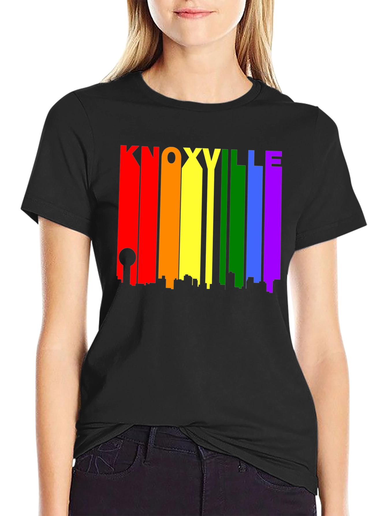 Knoxville Pride Skyline Graphic Tee