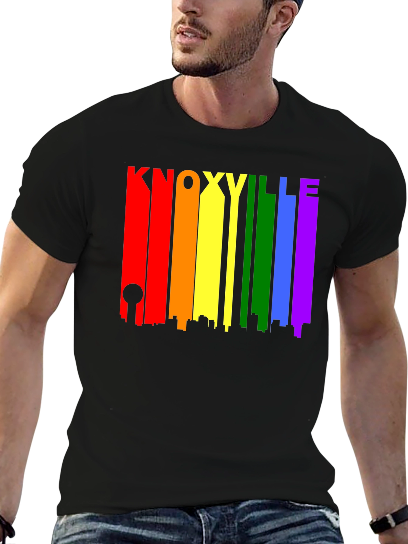 Knoxville Pride Skyline Graphic Tee