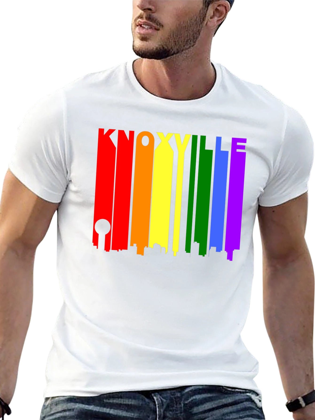 Knoxville Pride Skyline Graphic Tee