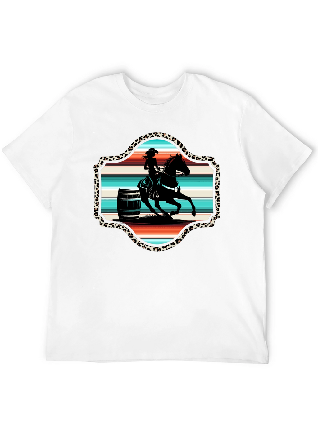 Barrel Racer Graphic Tee - Rodeo Style