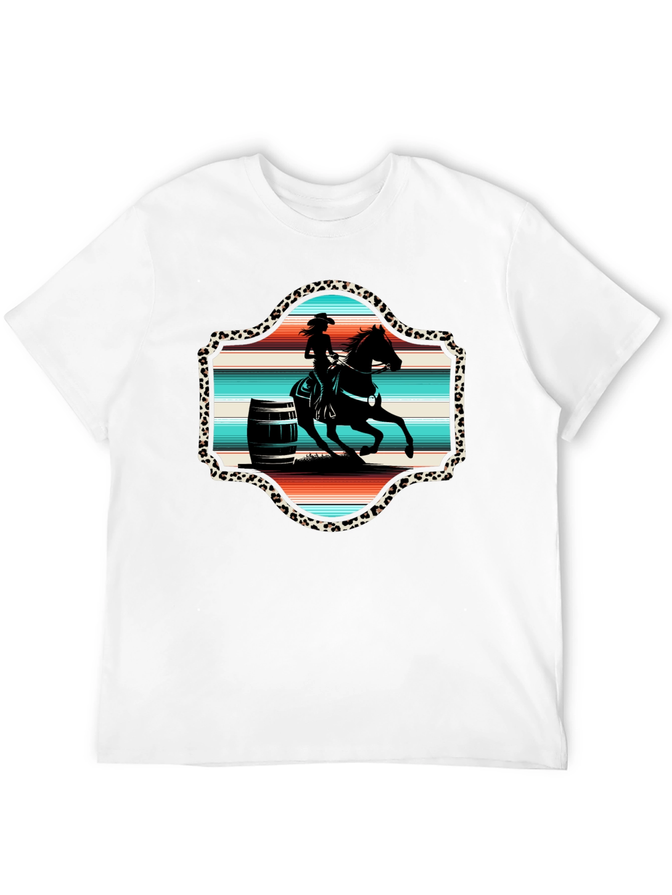 Barrel Racer Graphic Tee - Rodeo Style