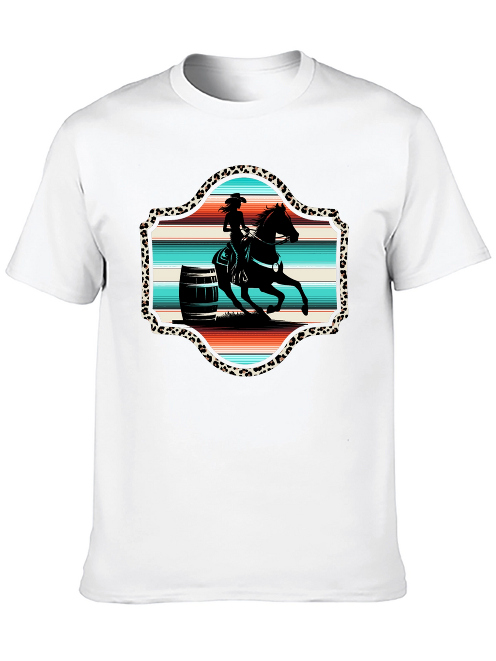 Barrel Racer Graphic Tee - Rodeo Style