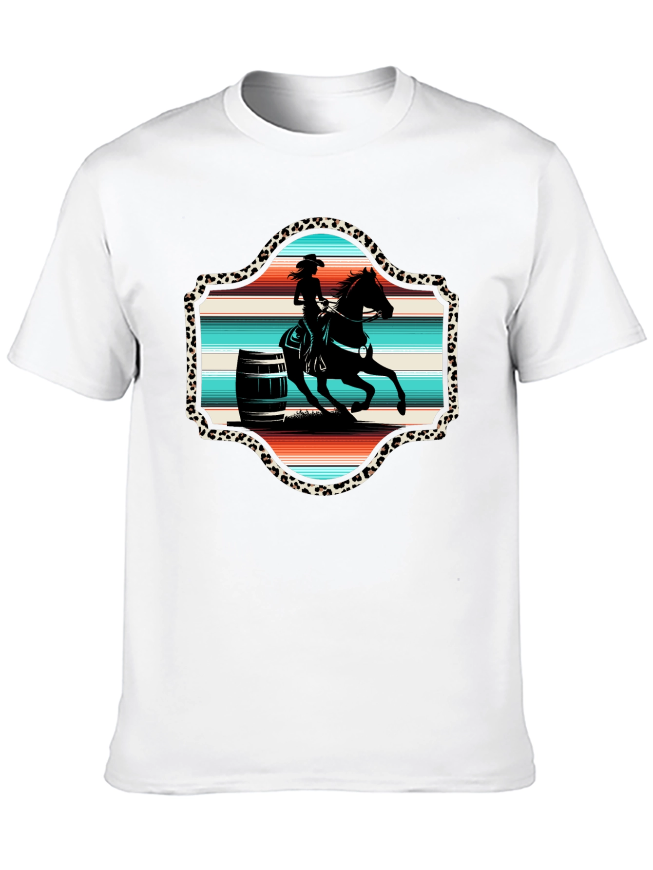 Barrel Racer Graphic Tee - Rodeo Style