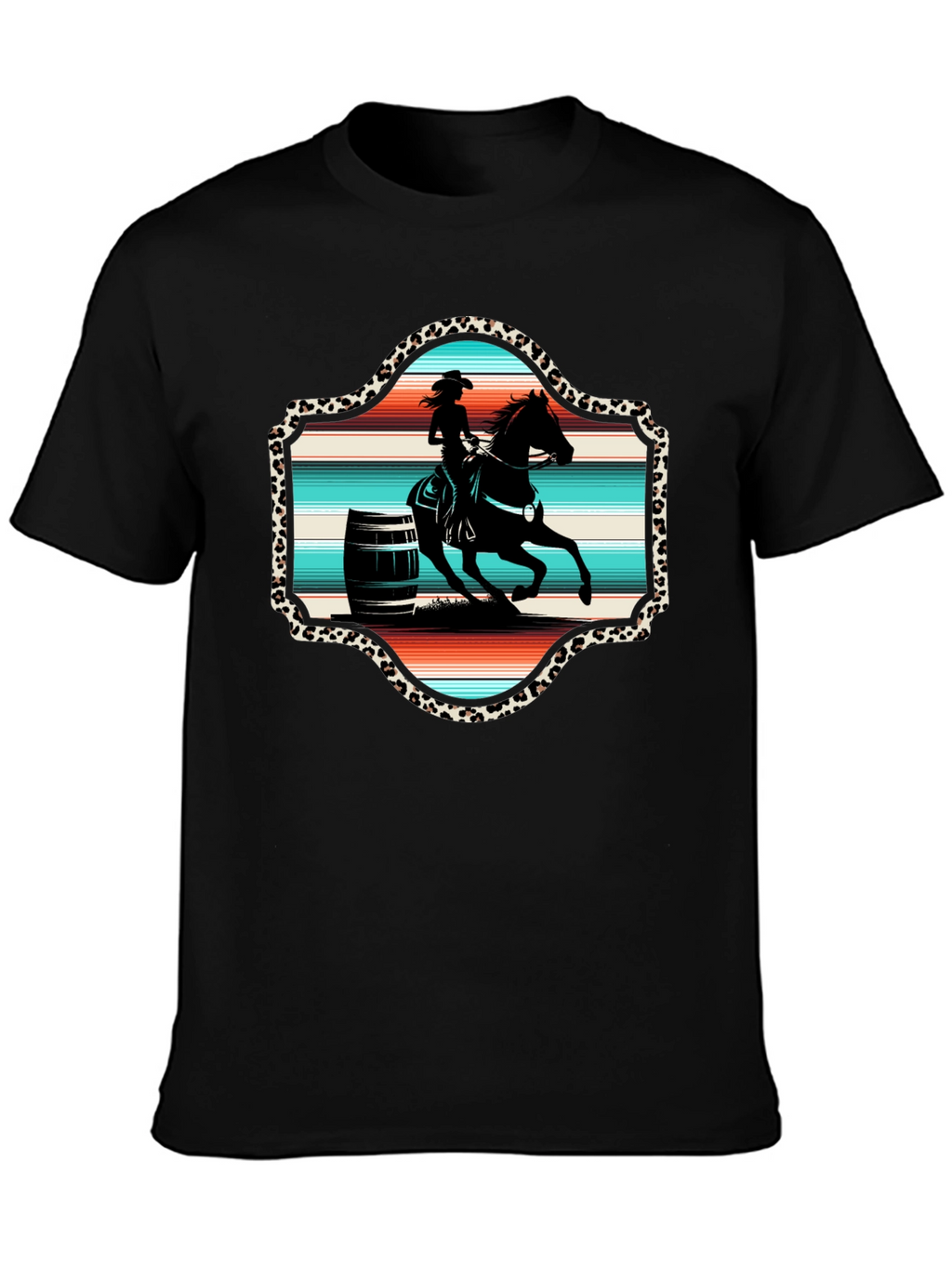 Barrel Racer Graphic Tee - Rodeo Style