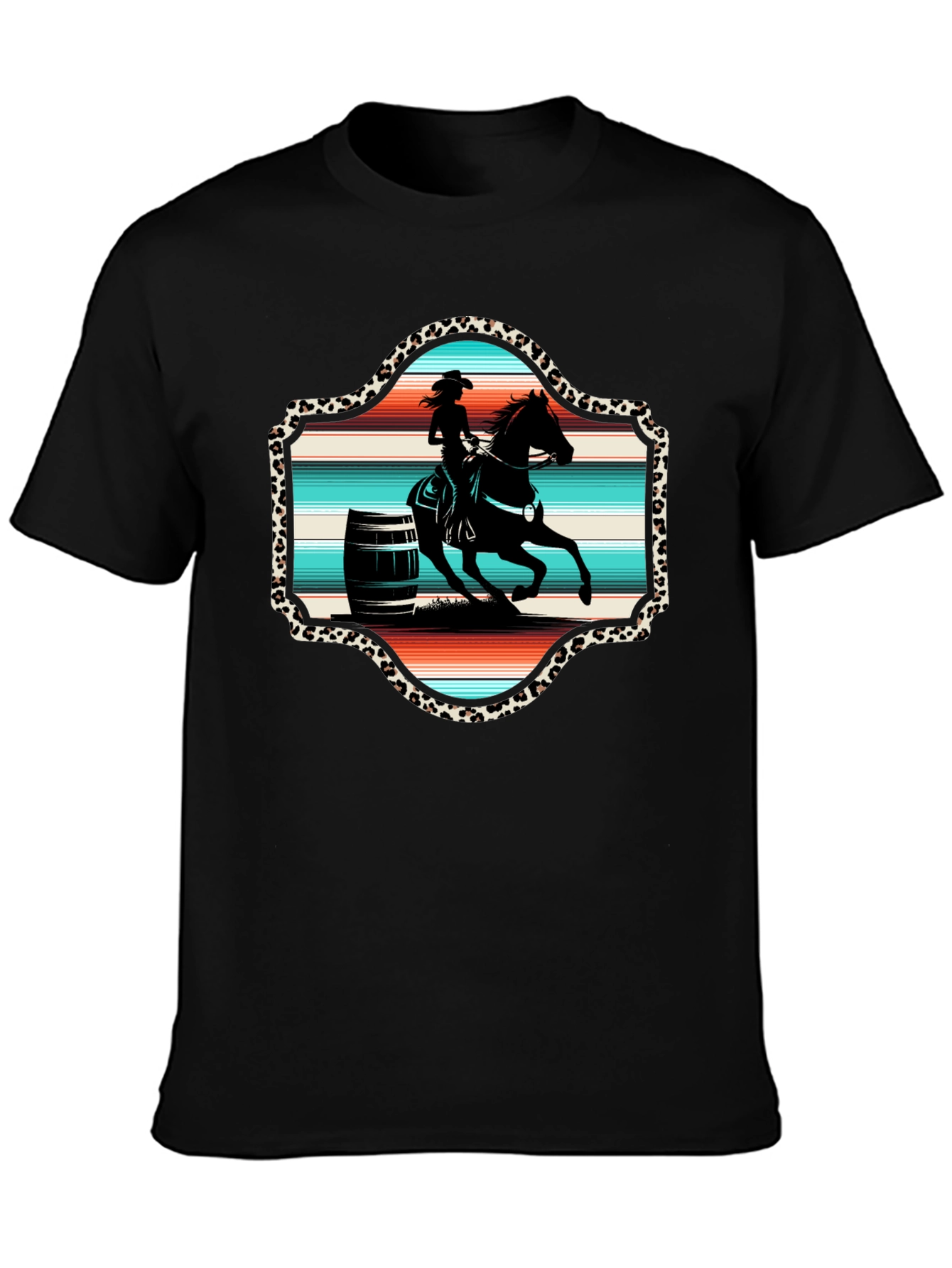 Barrel Racer Graphic Tee - Rodeo Style