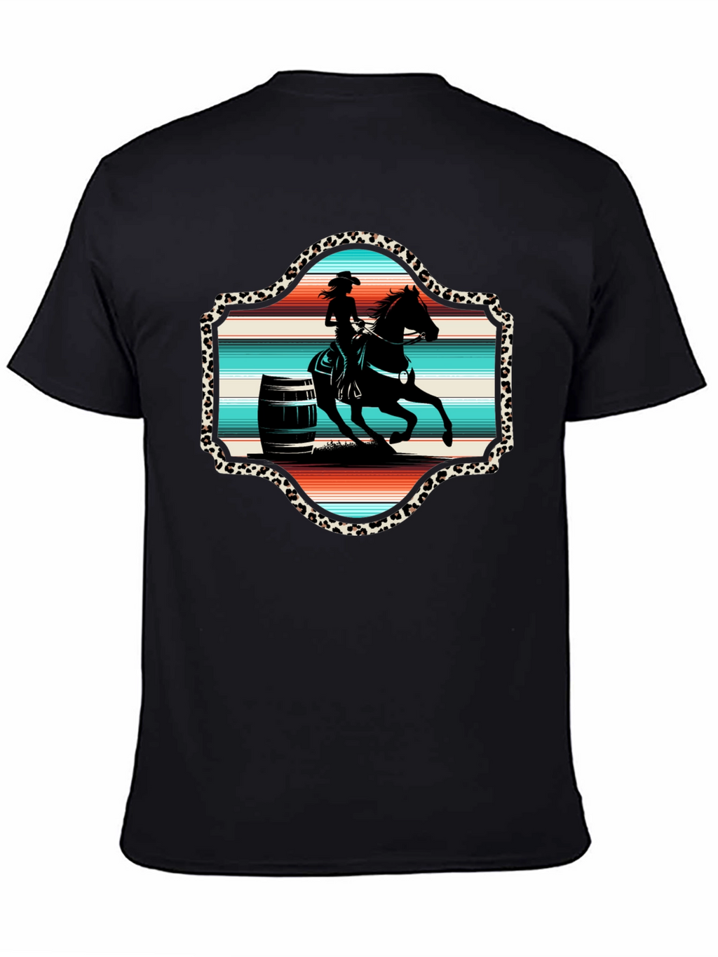 Barrel Racer Graphic Tee - Rodeo Style