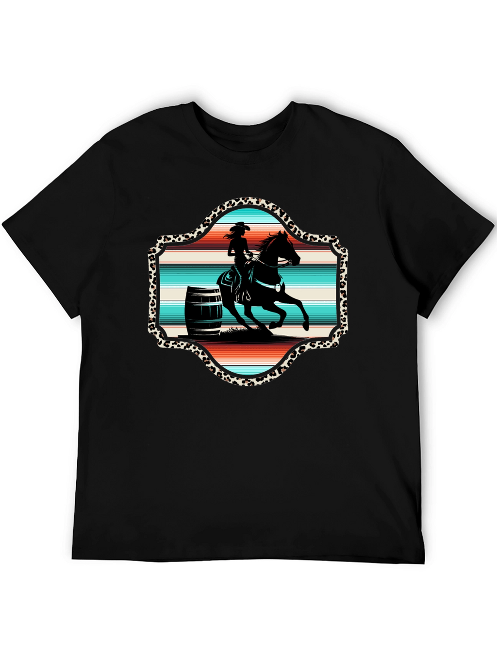 Barrel Racer Graphic Tee - Rodeo Style