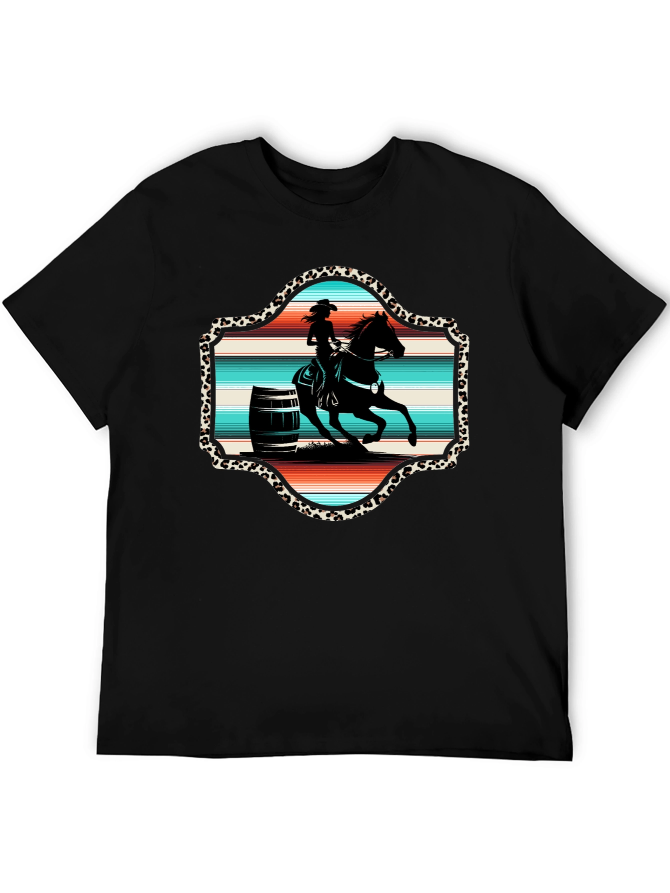 Barrel Racer Graphic Tee - Rodeo Style