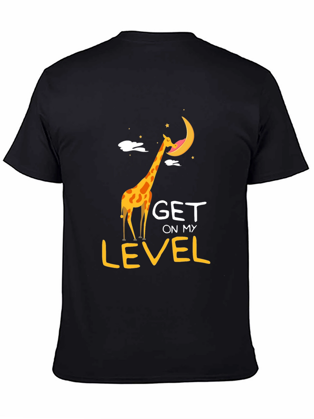 Giraffe Get on My Level Graphic Tee