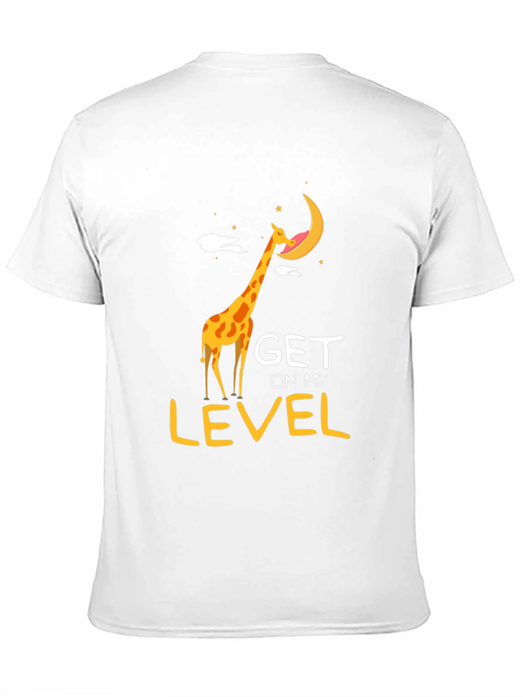 Giraffe Get on My Level Graphic Tee