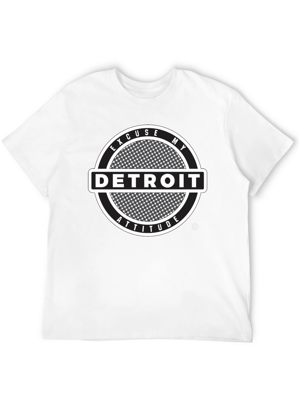 Detroit Attitude Graphic Tee - Black