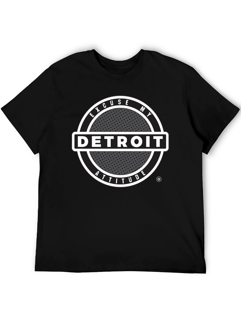 Detroit Attitude Graphic Tee - Black