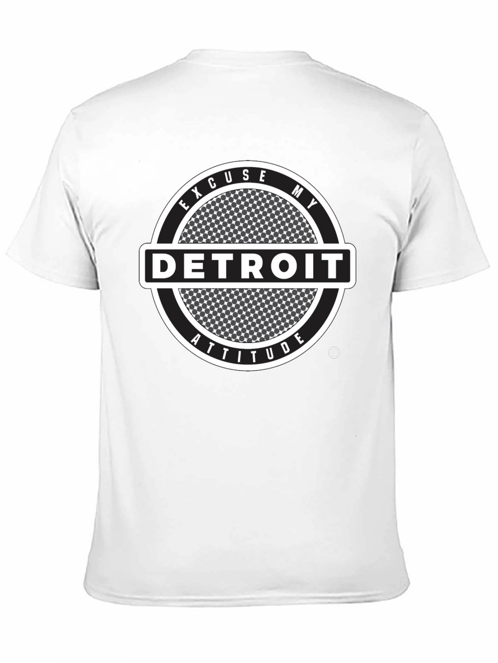Detroit Attitude Graphic Tee - Black