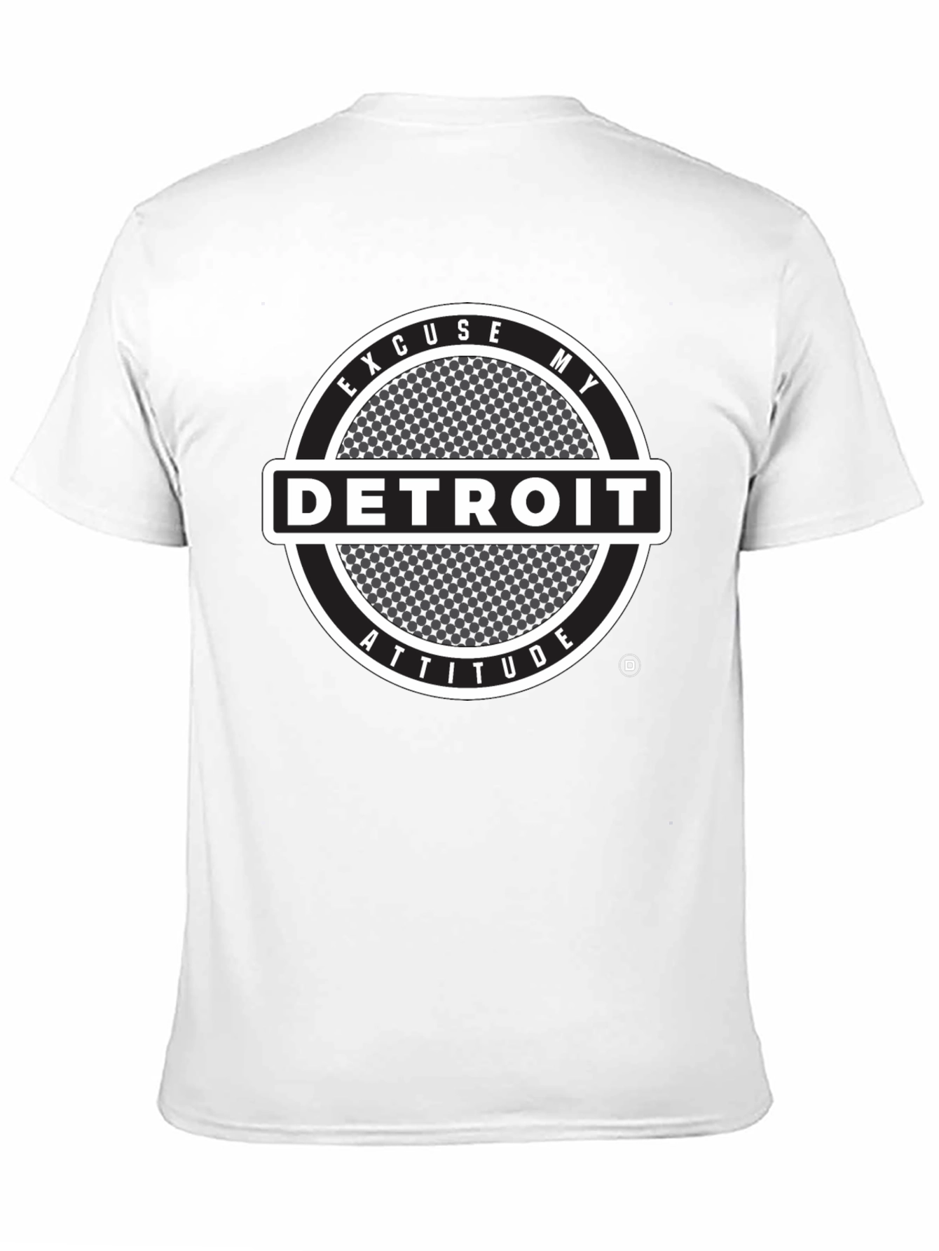 Detroit Attitude Graphic Tee - Black