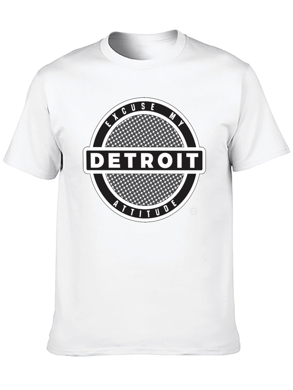 Detroit Attitude Graphic Tee - Black