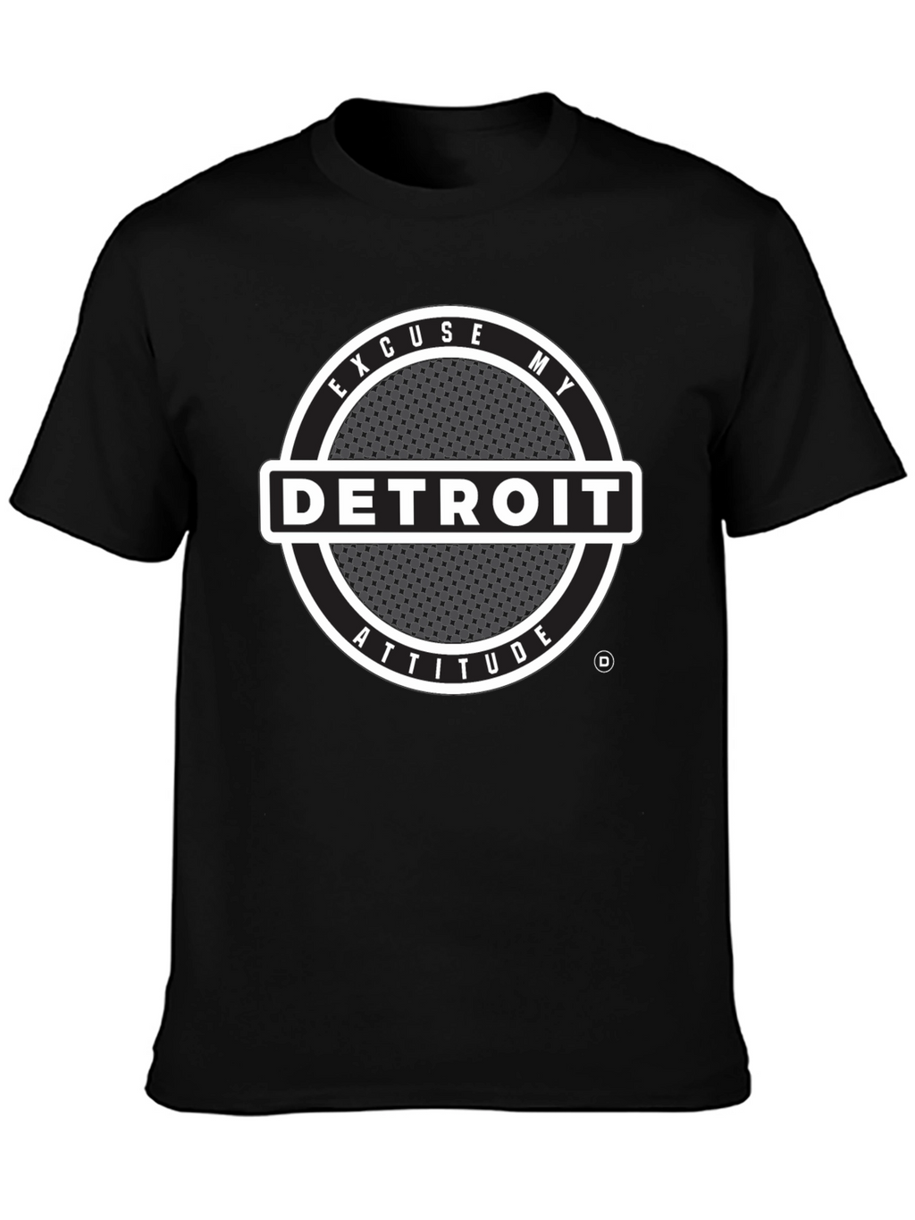 Detroit Attitude Graphic Tee - Black