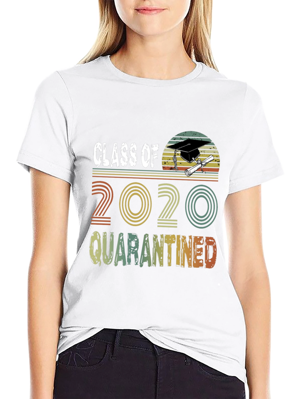 Class of 2020 Quarantined Graduation T-Shirt