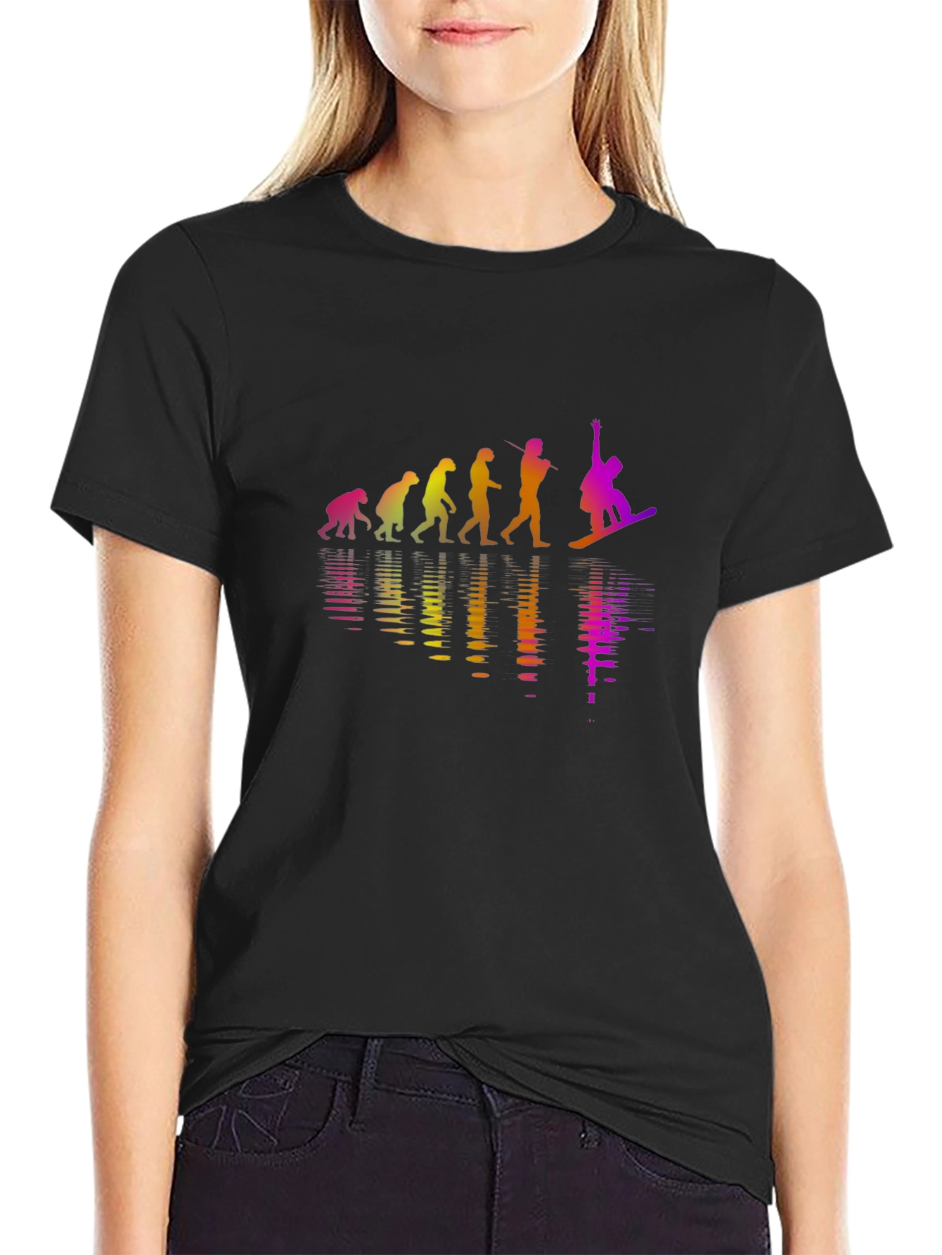 Evolution of Snowboarding T-Shirt