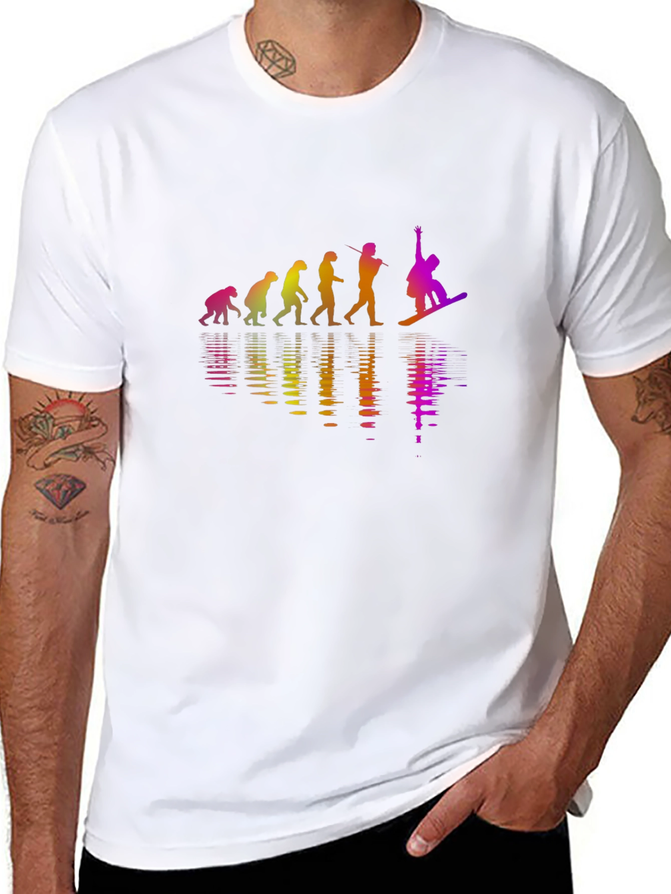 Evolution of Snowboarding T-Shirt