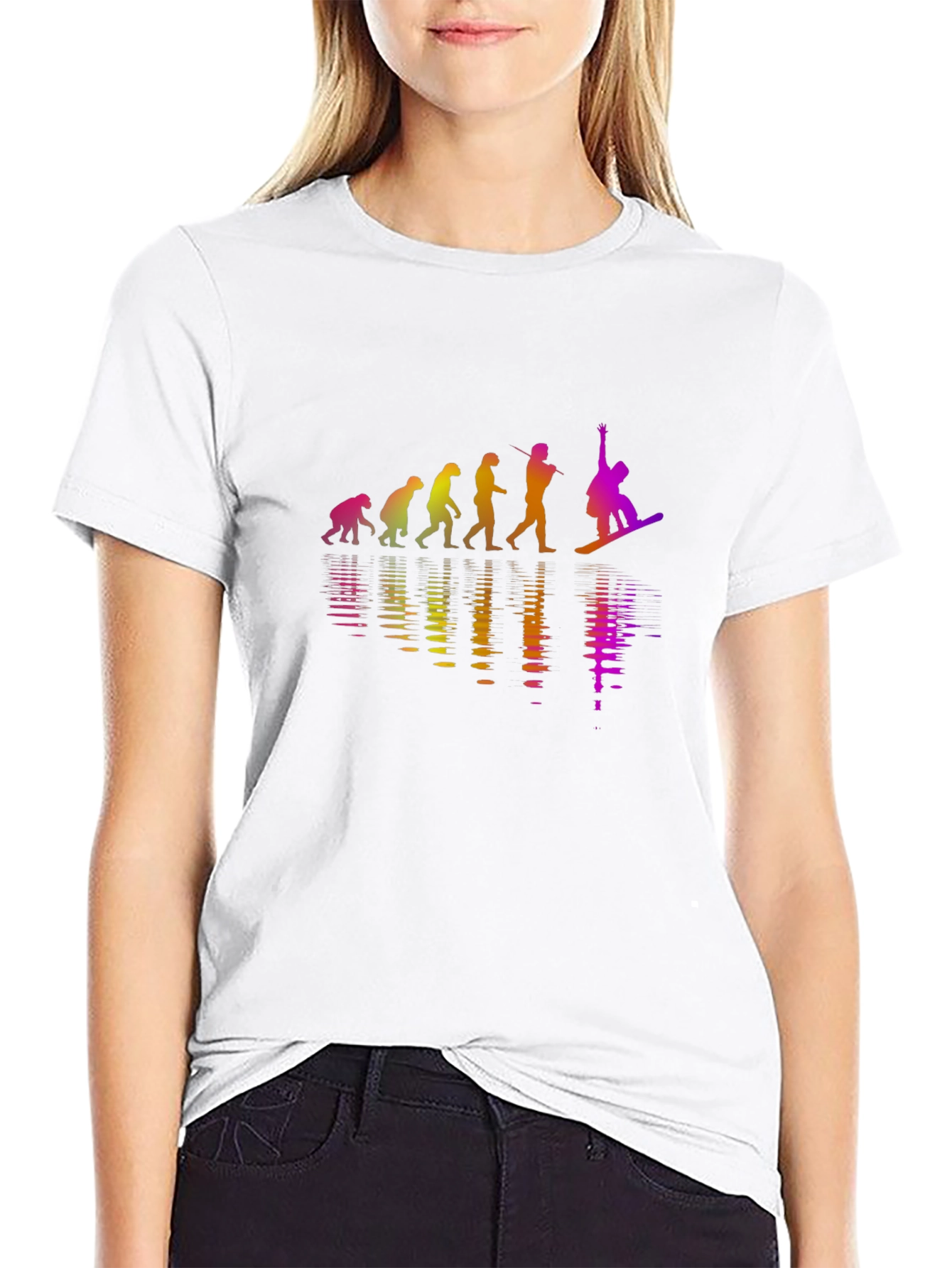 Evolution of Snowboarding T-Shirt