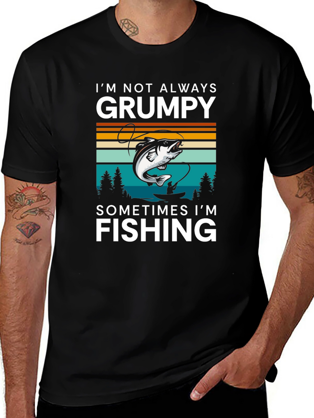 Grumpy Fishing T-Shirt
