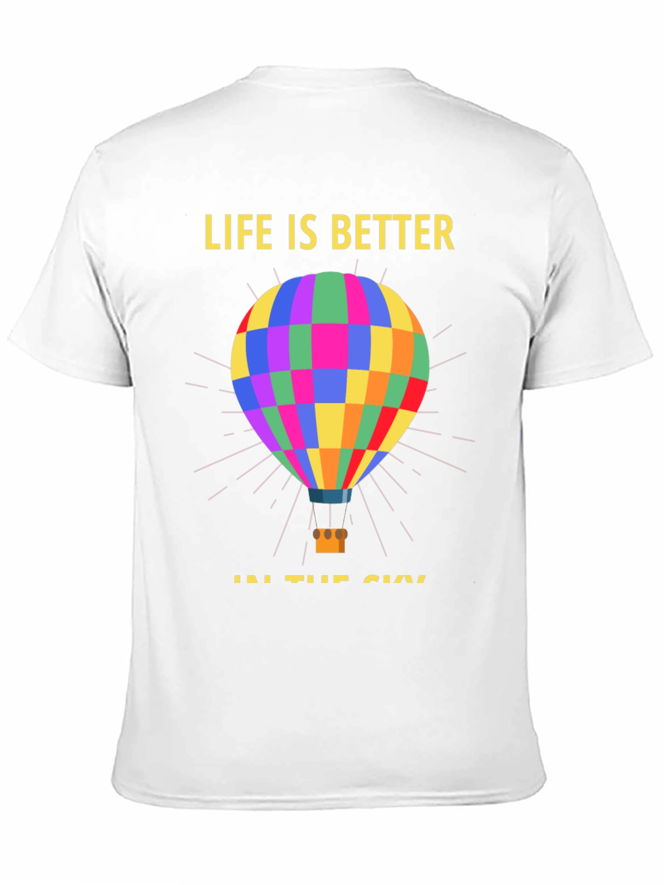 Life Is Better Hot Air Balloon T-Shirt