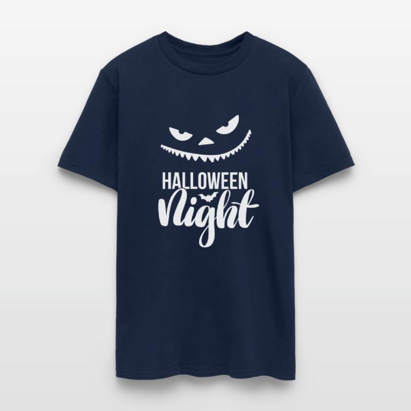 Halloween Night Evil Smile (white)