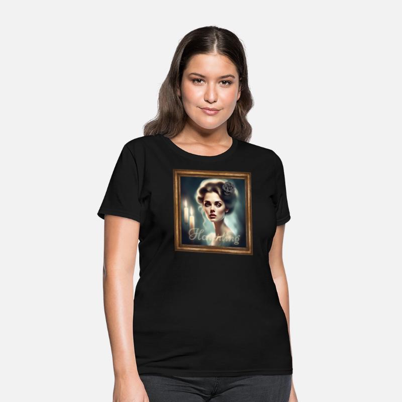 Haunting. Beautiful lady... or a young witch.