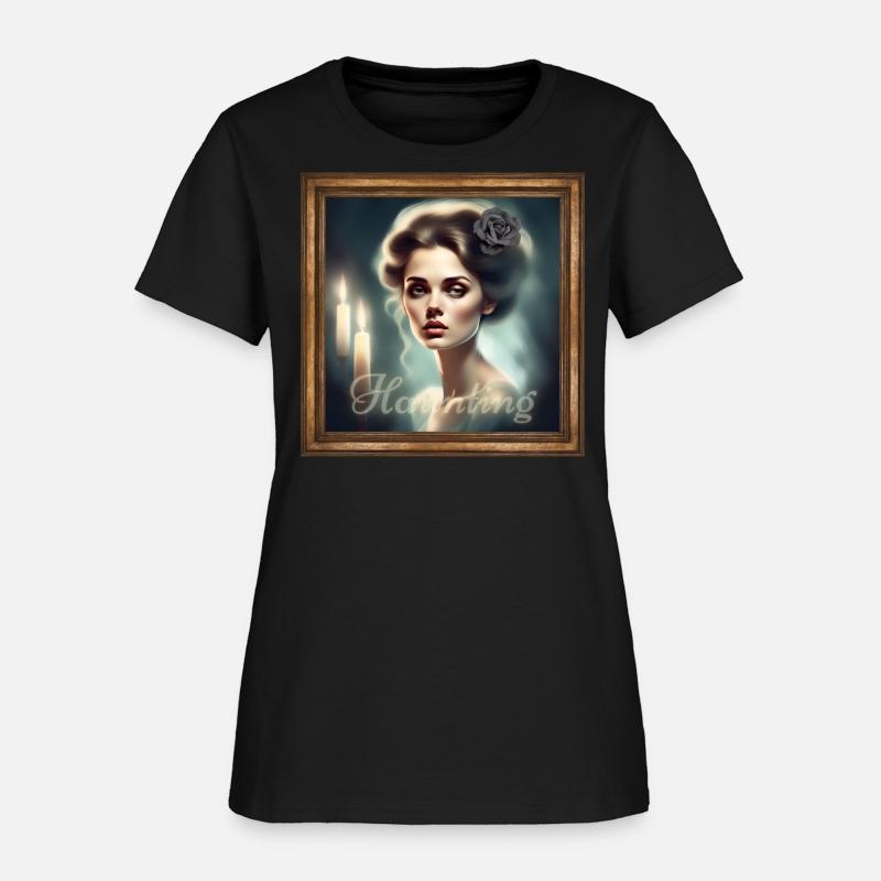 Haunting. Beautiful lady... or a young witch.