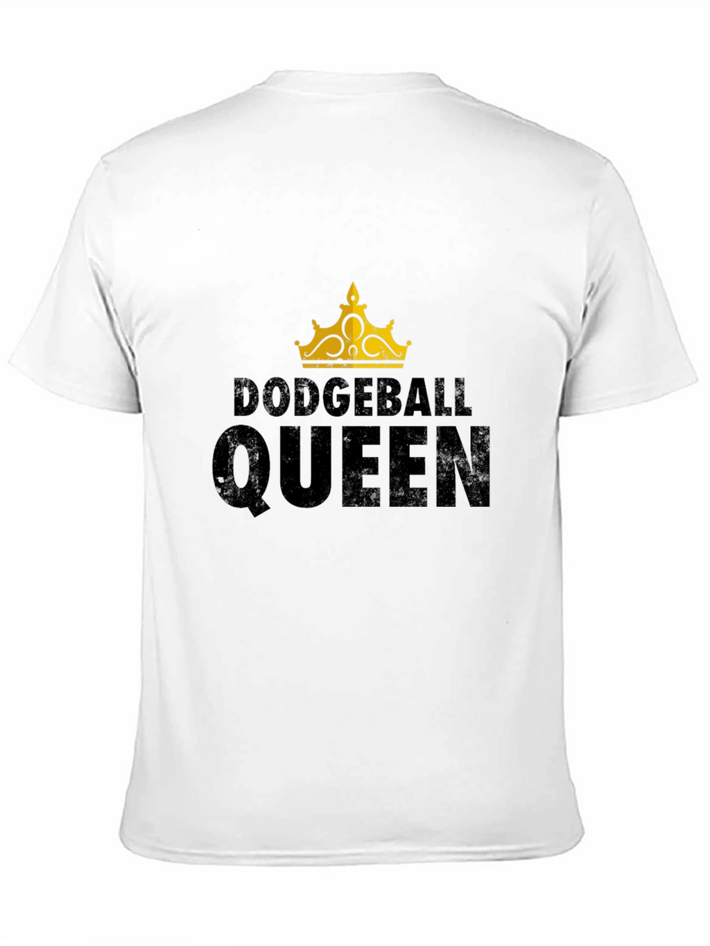 Dodgeball Queen Black Graphic T-Shirt